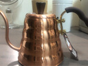 HARIO 日本黄铜质细口咖啡手冲壶咖啡具套装滴滤式咖啡壶VDPC 铜壶700ml1-4人份 实拍图