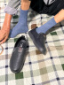 回力瑞【全牛皮】处理皮鞋男鞋真皮牛皮软底防滑商务休闲鞋 7666黑色真皮精品版 39 实拍图