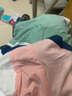 Zackwear 男士内裤平角裤潮流印花个性运动青年中腰透气 粉色+绿色+紫色 XL 实拍图
