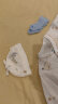 全棉时代儿童袜子婴儿棉袜宝宝新生儿地板袜男女童中长筒袜春夏 3双装 蔚蓝+白+天蓝（儿童中筒） 7.5cm（0-3个月） 实拍图
