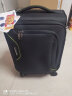 美旅箱包登机拉杆箱商务轻软箱万向轮行李箱男女旅行箱20英寸DB7黑色 实拍图
