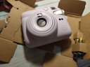 富士（FUJIFILM） instax mini12立拍立得一次成像相机 一次成像旅游相机可替换相纸 mini12 鸢尾紫[40张白边相纸套装] 实拍图