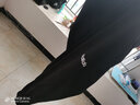 阿迪达斯（adidas）男裤子25夏新款运动裤跑步训练健身卫裤棉质透气宽松休闲舒适长裤 经典黑/针织柔软【主推款】 2XL 【185-190cm/190-200斤】 实拍图