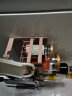 家佰利冰箱挂架侧壁挂架厨房冰箱置物架多层保鲜袋收纳架磁吸式储物架 粉色双层（磁吸式） 实拍图