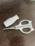 贝印（KAI）日本进口 喵系列化妆剪（圆头）（美容剪 眉剪 胡须鬓角鼻毛修剪器 ） 实拍图
