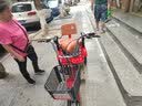 飞鸽飞鸽 三轮车老人成人脚踏车自行车小型脚蹬人力代步休闲买菜车 红色 吉路尔轮胎+双链条+双抱闸 实拍图