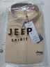 JEEP SPIRIT吉普衬衫男长袖衫春秋季工装衬衣上衣中青年翻领百搭宽松休闲外套 卡其色 M (建议85斤-100斤) 实拍图