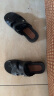 回力休闲凉鞋男款居家拖鞋户外两穿沙滩舒适透气经典简约款HL3338黑色42码 实拍图