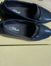 【官方发售】宾度（J.Benato）休闲皮鞋男 豆豆鞋英伦套脚男士商务皮鞋耐磨男鞋防滑驾车鞋 黑色（欧码） 42 实拍图