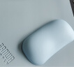 SANWA SUPPLY 大尺寸桌垫 大号电脑鼠标垫 办公游戏 可卷便携 防滑底 PU皮易清洁 便携 天蓝色 小号 鼠标垫(297x210mm) 实拍图