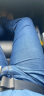 皮尔卡丹（pierre cardin）牛仔裤男夏季薄款直筒时尚商务宽松休闲男士长裤中蓝色33码 晒单实拍图