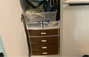 互动空间抽屉式收纳箱仿藤式衣柜透明收纳盒衣服内衣家用宿舍塑料整理箱储物柜子 9693小号4层 宽38.7深25高50 实拍图