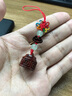今夕 紫檀木挂饰挂件手机链车挂饰小叶紫檀木牌雕刻如意牌吊坠子手把件文玩木饰品配件送礼品礼物 称心如意款 实拍图