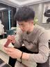 泽心雅玉黑曜石手串十二生肖马年本命年本命佛朱砂六字真言手链男女士 实拍图