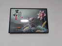 柳莺花燕免打孔电表箱装饰画现代简约客厅餐厅挂画电闸箱配电箱遮挡壁画 家和事兴 60X40遮挡50X30 液压款 实拍图