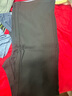 雅戈尔（YOUNGOR）休闲裤男DP棉免烫不易皱裤子自然垂顺易打理新品 VCDP329979AWB黑色 34 84A 实拍图