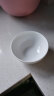 晟普（shengpu）唐山骨瓷碗家用纯白陶瓷饭碗微波炉米饭碗面碗汤碗粥碗吃饭碗餐具 4英寸奥碗小汤碗【4个装】 实拍图