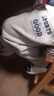 JEANSWEST CLUB真维斯集团儿童冬季加绒卫裤新款男童长裤保暖女童运动裤中大童 藏青-紫紫怪兽 150 （建议身高140-150cm） 实拍图