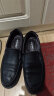 奥康（Aokang）皮鞋男商务休闲鞋套脚舒适日常简约驾车休闲皮鞋黑色40码 晒单实拍图