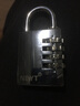 【京送】NBYT304不锈钢锁梁防水防锈防雨室外户外庭院门后备箱箱包健身房更衣柜大铁门密码锁挂锁 T1130-SS(中号） 实拍图