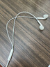 北极鸟 台式机笔记本电脑耳机入耳式单孔带麦克风双孔cf吃鸡游戏语音双插头2米3米加长线耳麦一体带话筒 双插白色1.2米台式机双孔笔记本 实拍图
