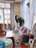 杜莎菲尼（DOSRFINI）奢侈品包包女包单肩包斜挎包女士印花小方包情人节生日礼物 浅咖色酷奇风-生日礼物送女友 实拍图