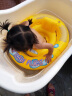INTEX婴儿游泳圈儿童坐圈腋下圈新生幼儿宝宝趴圈小孩座圈 柠檬黄(0个月-3岁)【关注商品 送脚泵】 实拍图