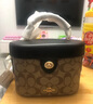 COACH蔻驰女包奢侈品大牌轻奢女士小号单肩手提包盒子包 【保税仓】78277IMCBI卡其配黑 实拍图