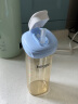 HEGEN婴儿吸管杯9个月以上宝宝多功能水杯 330ml吸管杯（蓝色） 晒单实拍图