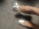 百丽芭蕾风平底鞋女24夏季新款商场同款真皮蝴蝶结单鞋B3W1DCQ4 银色 38 晒单实拍图