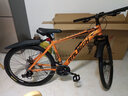 兰令（RALEIGH） 山地车自行车铝合金车架变速油碟减震成人男青少年学生通勤单车 探险家 活力橙 27速 线碟 铝架 26英寸（适合身高155-185cm） 实拍图