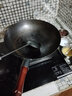 禾呈 炒锅铁锅无涂层传统老式少油烟传统不易粘锅烹饪燃气锅炒菜 手工铁锅 34cm 实拍图