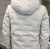 真维斯（JEANSWEST）轻薄棉服男时尚韩版百搭保暖棉衣短款外套男连帽秋冬季男装 YR22卡其色 XL 实拍图
