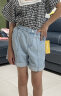 巴拉巴拉儿童牛仔裤短裤2024夏季薄款中大童女童裤子时尚208224110001 晒单实拍图
