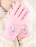 Hello Kitty儿童手套学生户外骑车御寒防风冬季加绒保暖五指5261美乐蒂粉色 实拍图