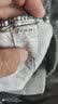 唐号黄泥染牛仔裤男款美式宽松直筒长裤高街潮牌春秋季阔腿休闲裤男生 灰色 2XL 实拍图