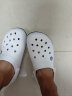 卡骆驰（crocs）男鞋女鞋洞洞鞋 贝雅卡骆班克骆格轻便透气情侣鞋拖鞋沙滩鞋凉鞋 贝雅卡骆班-白色/热推款 41-42 /M8W10/260mm 实拍图