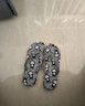 BAIHOU白猴人字拖男女户外穿卡通印花情侣防滑夹脚凉拖鞋 R-16灰色38-39 实拍图