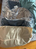 朗姿【朗姿Basic衣橱】轻羽45°云90白鹅绒连帽短款羽绒服冬季新款 黑色 M 实拍图