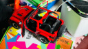 星辉(Rastar) 遥控车跑车儿童男孩玩具车可遥控车模型内置USB充电吉普牧马人 1：14 79460红生日礼物 实拍图