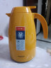 品家家品（PINKAH） 欧式玻璃内胆保温瓶简约保温壶家用暖壶办公水壶1.5L保温水壶 橙色 晒单实拍图