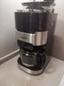 Derlla美式咖啡机全自动研磨一体家用办公室现磨滴滤咖啡机豆粉两用 kw150 黑色（按键） 实拍图