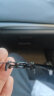 明月 京野偏光夹片变色墨镜男士开车驾驶专用眼镜女防太阳光户外夹片  偏光黑灰片18025C11 实拍图