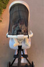 英氏（YEEHOO）遛娃神器360°旋转可坐可躺轻便折叠婴儿手推车高景观溜娃车 灰色 实拍图