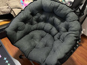 懋仪懒人椅宿舍椅子简约现代寝室卧室电脑椅创意单人沙发椅休闲靠背椅 雷达椅 深灰色 实拍图