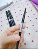 火烈鸟眉笔细笔芯不易脱色细头硬质芯根根分明自然一字眉新手初学者 （双支细圆头）灰棕 实拍图