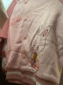 嘟嘟家婴儿外套童装女童上衣新生儿衣服新款春装外衣宝宝洋气棒球服wp 粉袖 90cm 实拍图
