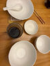 万享釉下彩碗7件个人专用陶瓷餐具碗碟盘筷套装家用子一人食碗套装 晒单实拍图