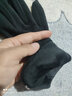 安振毅 毛线手套男冬季加绒保暖触屏开车骑车户外骑行男士冬天防风摩托车加厚防寒棉手套 简约时尚款 黑色 实拍图