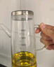 CCKO玻璃油壶控油瓶小油罐家用酱油瓶香油醋自动开合瓶调味料罐调料瓶 大口径650ml高硼硅玻璃油壶 实拍图